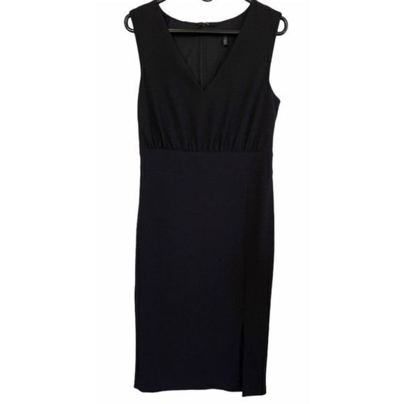 NEW WHBM BLOUSON KNIT SHEATH DRESS SIZE 00‎ - Picture 4 of 7